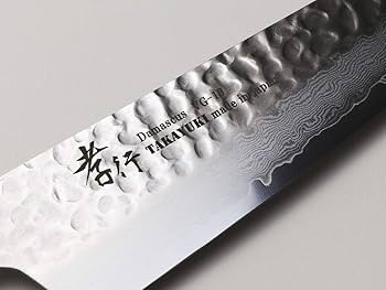 Amazon | 堺孝行 V金10号割込 33層槌目ダマスカス 剣型三徳（切