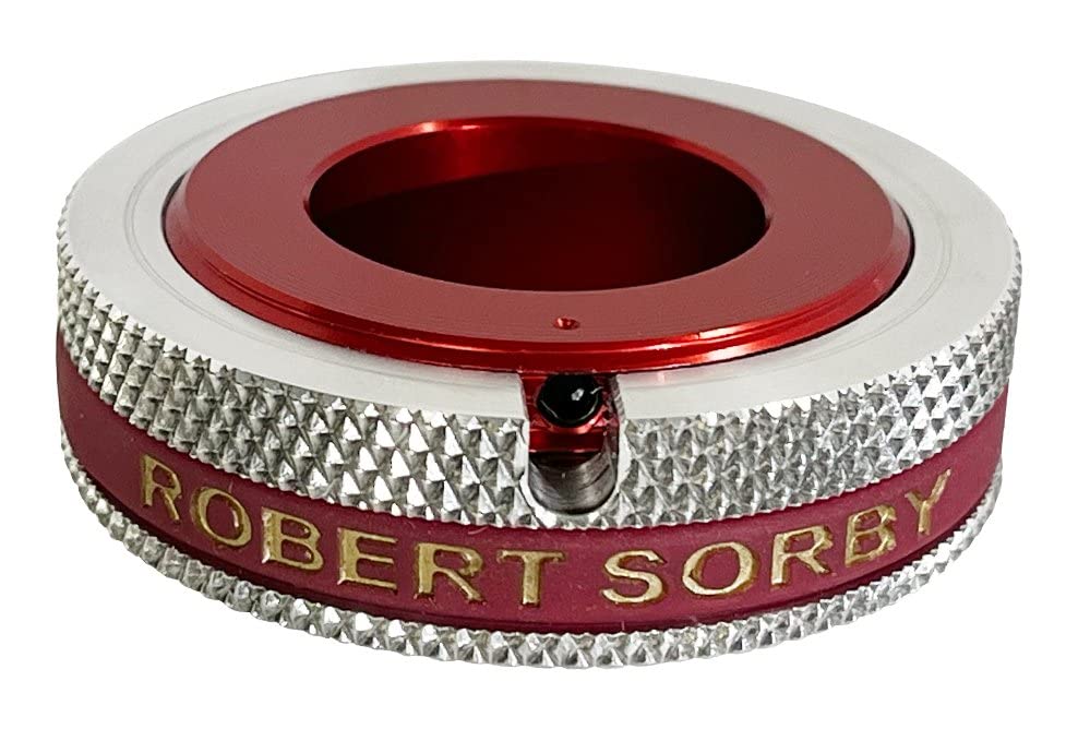 Robert SorbyLRSTRAC24 Tool Rest Adjustment Collar for Woodturning Lathe - Red 1" 25mm