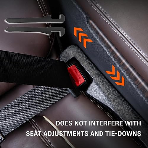 Miniatura 4 de Paquete de 2 rellenos de huecos para asiento de automóvil, relleno flexible para espacio entre el asiento y la consola para apoyar teléfonos,