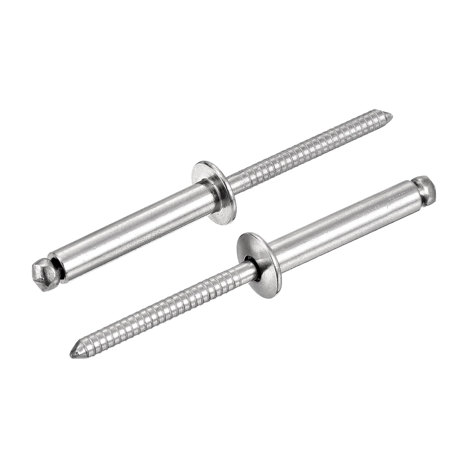 Rivets aveugles en acier inoxydable 304 uxcell pour fixations durables de tôles