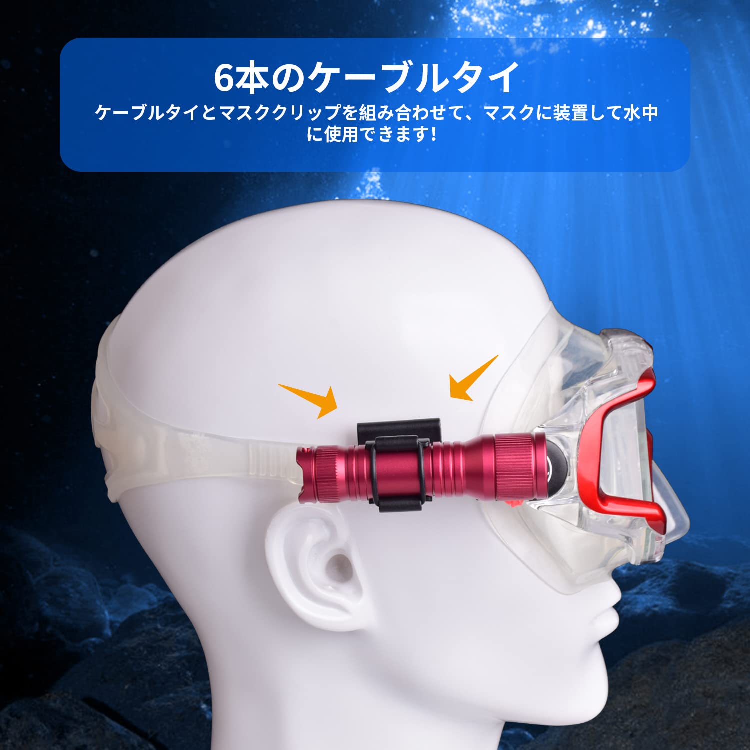 Amazon.co.jp: ORCATORCH D560 ミニダイビングライト 最大630ルーメン