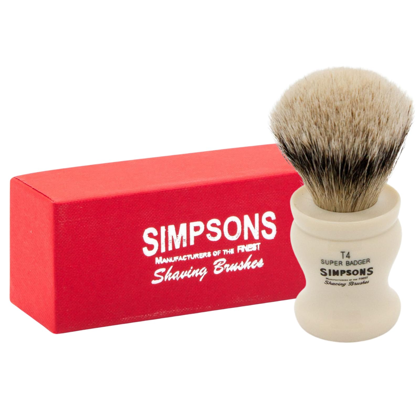 Amazon.com : Simpsons Shaving Brush Tulip T4 Super Badger