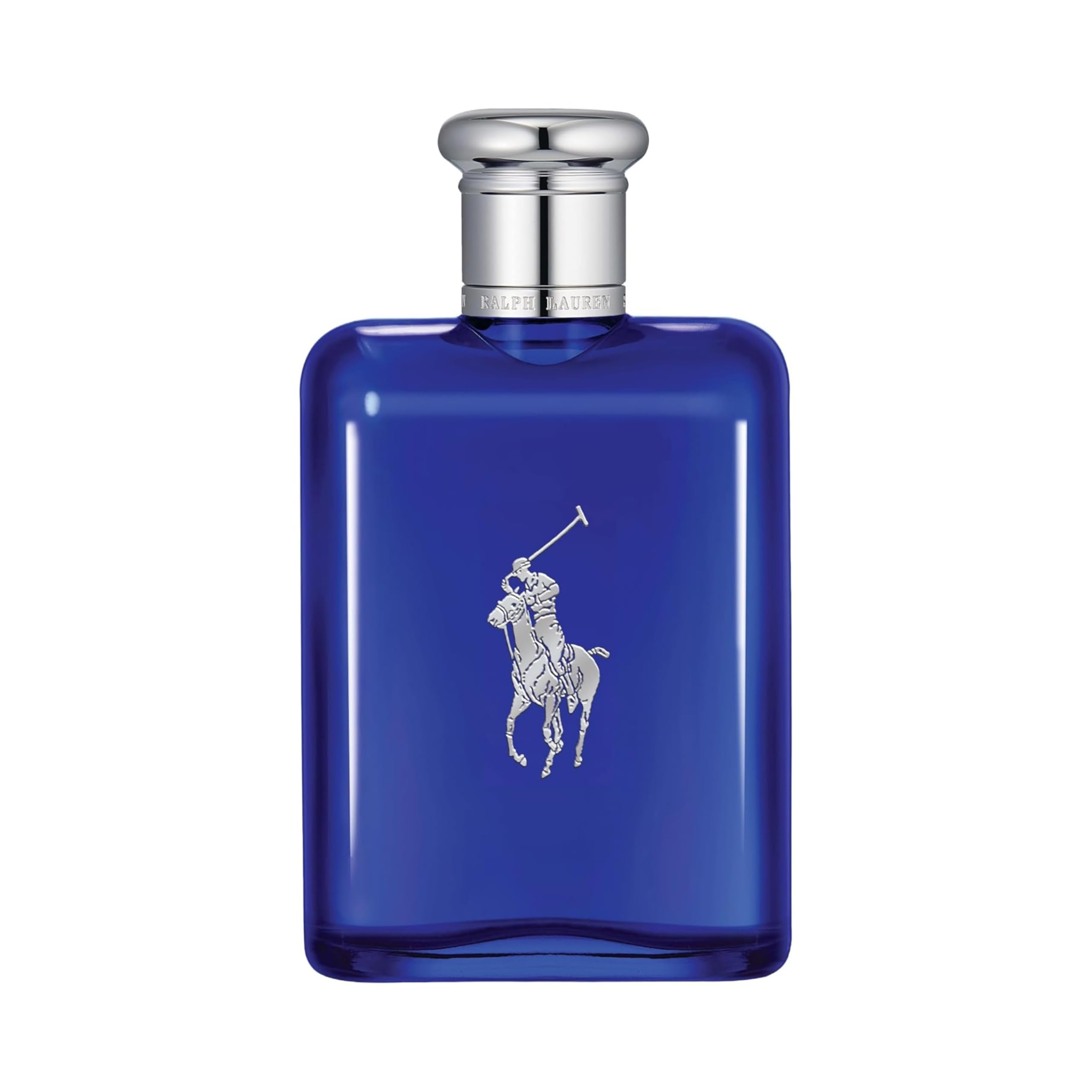 Ralph Lauren Polo Blue Eau de Toilette für Herren, erfrischend-aromatischer Duft mit Melone, Gurke & Mandarine, für den aktiven Mann, 200 ml