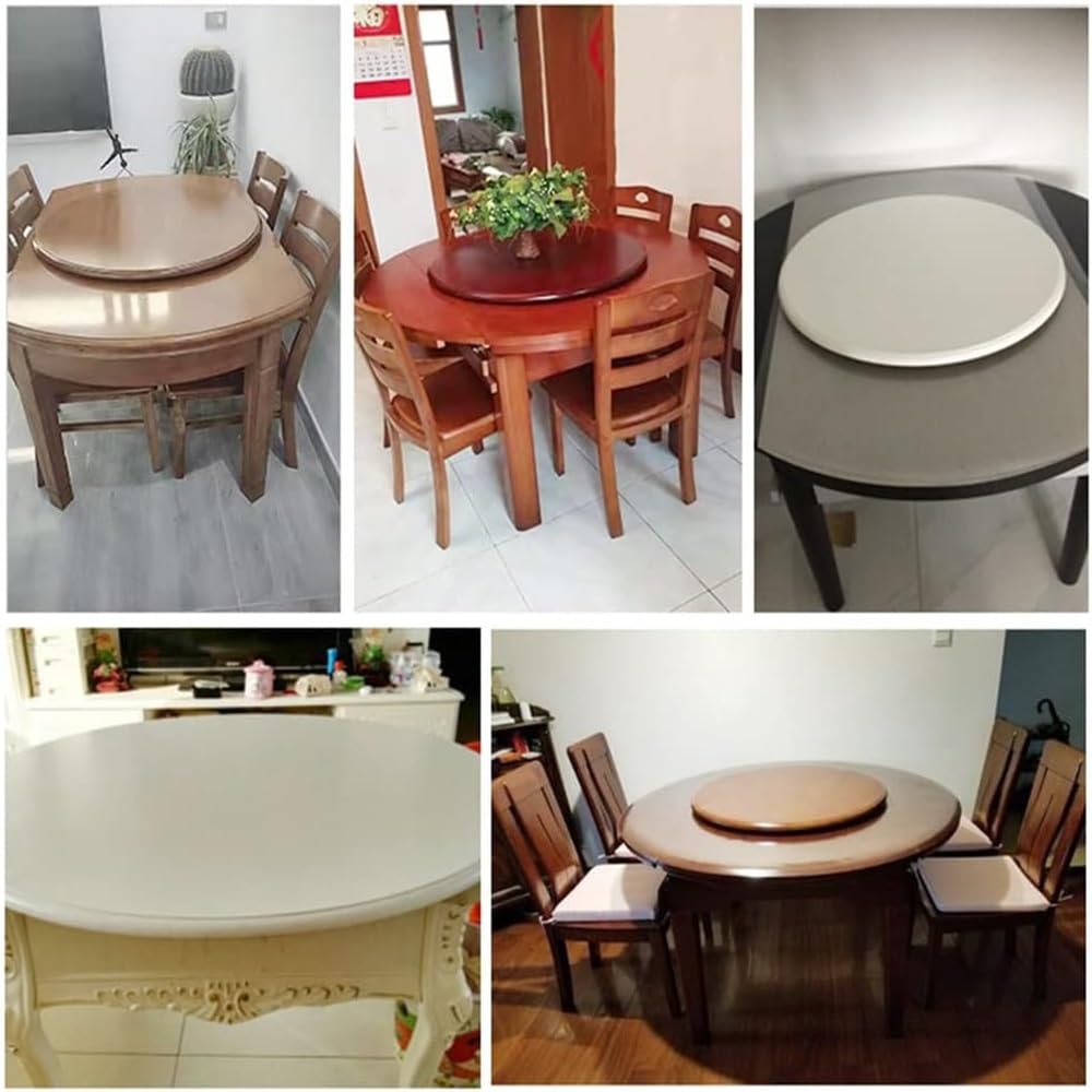 Plateau Tournant Lazy Susan Grand 80cm 90cm 100cm Plateau De Service