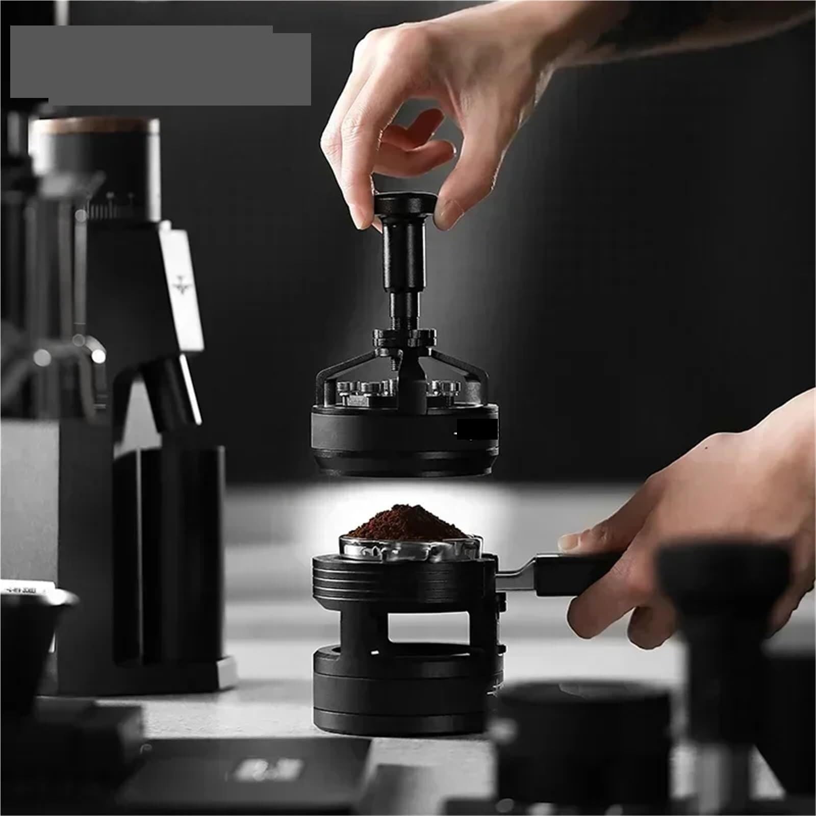 Homogenisator, Ultraschall-Homogenisator-Verteilungswerkzeug, 58 Mm, 14 Nadeln, Verstellbarer Espresso-Rührer, Verteiler, Kaffeezubehör,für Labor(51mm)