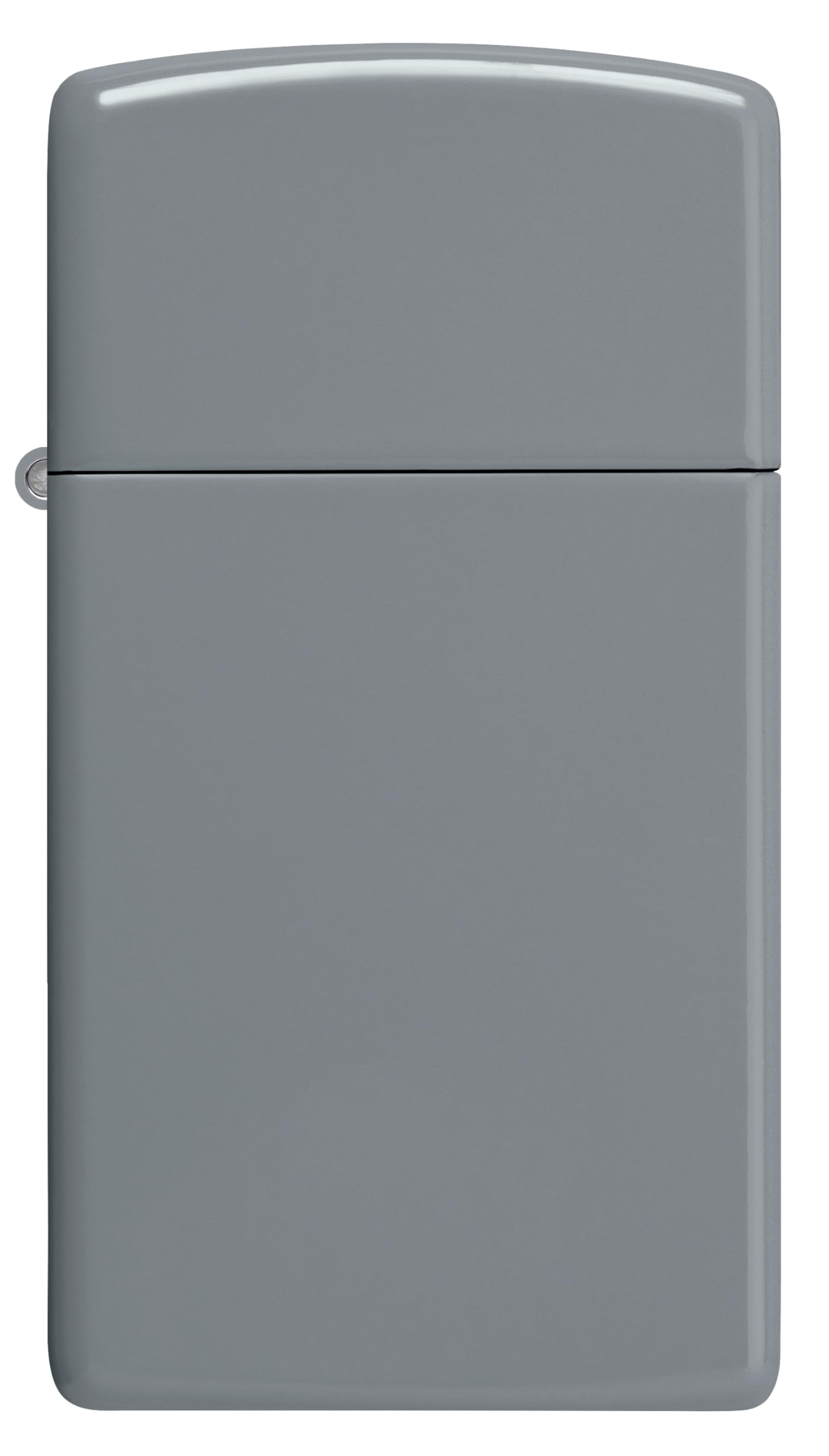 Zippo Accendino, Slim Grigio piatto, 1 x 3,5 x 5,5 cm