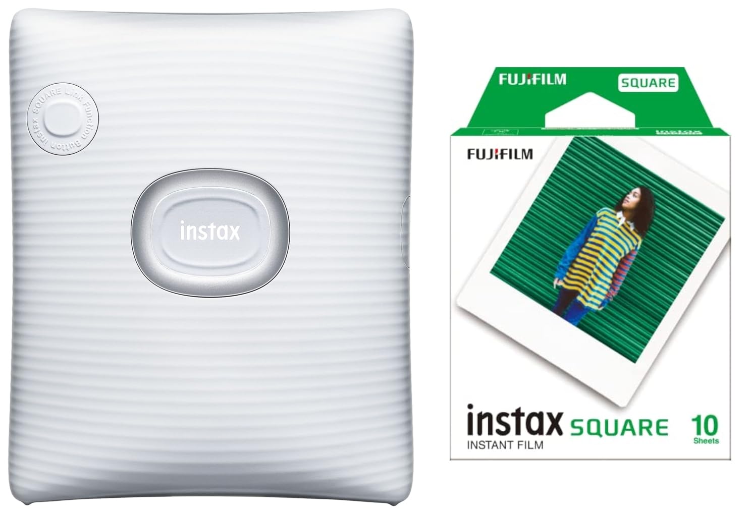 富士フイルム - スマートフォン用チェキ　instaxSQUARELink Amazon | 富士フイルム(FUJIFILM) チェキ スマホプリンター