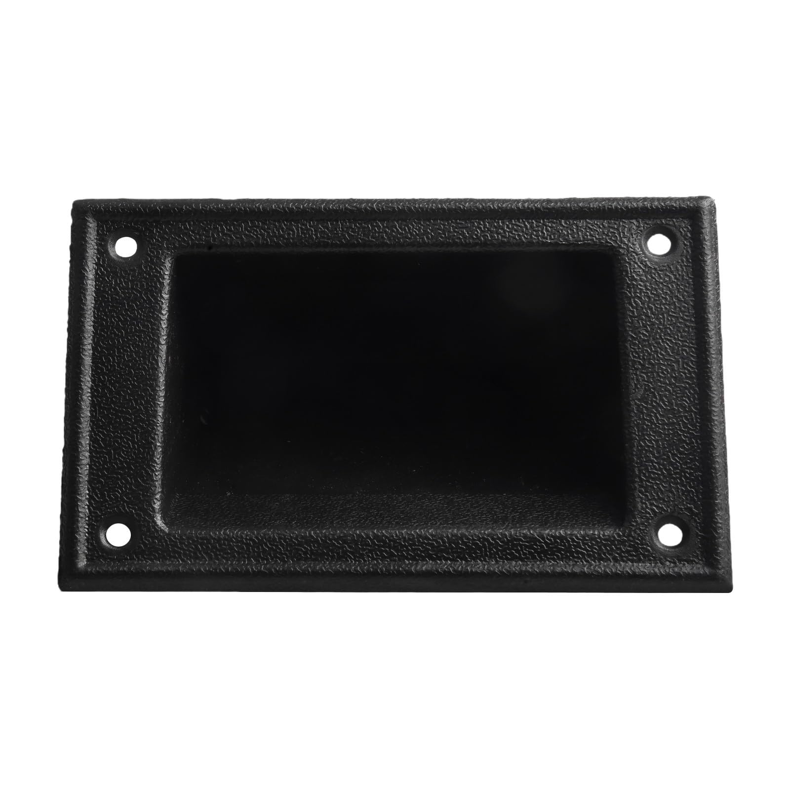 PS12981 Lot de 2 poignées de haut-parleur portables avec design encastré en plastique pour faciliter le transport et le montage sécurisé
