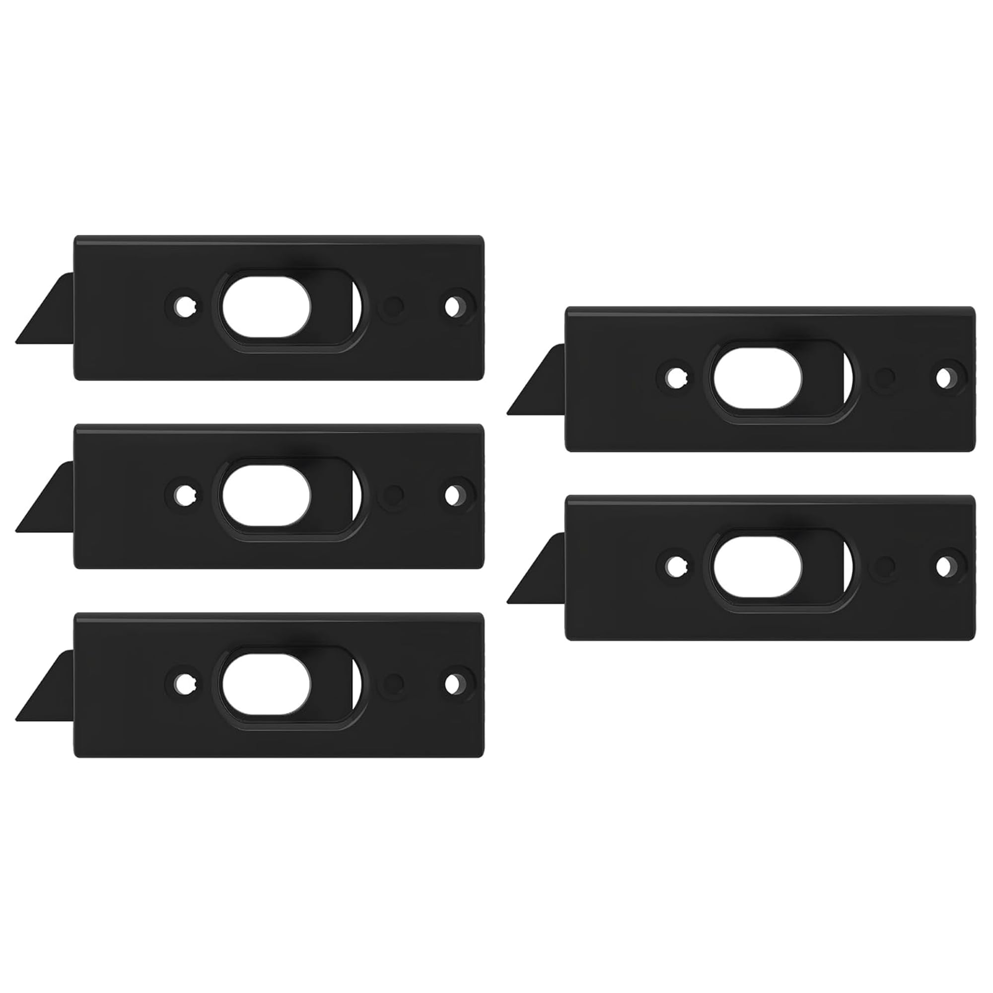 Brixwell 900-11615B-XCP5 85 Series Tilt Latch – Reversible Plastic Window Latch Pack of 5 for Smooth Operation and Easy Installation