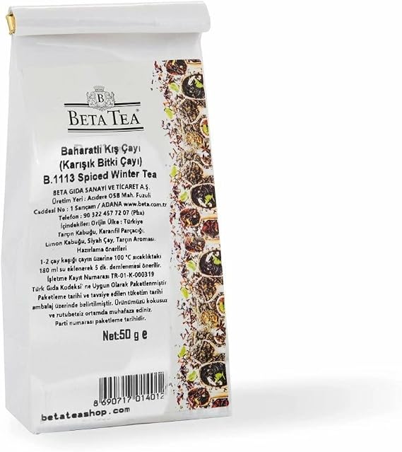 Beta Spicy Winter Tea (Ceylon Tea) 50gr - B.1113