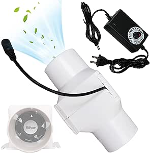 Amazon.com: BiiKoon 2.4 Inch Mini Duct Fan Inline Ventilation Exhaust ...