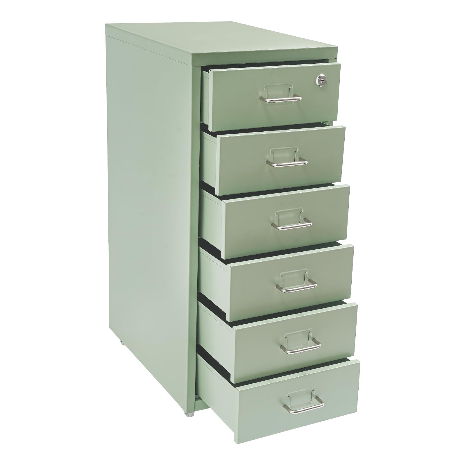 metal office dresser Frame Work Station  Modern Industrial Furniture in school classrooms GAMIGIME 6 Drawer Metal File
