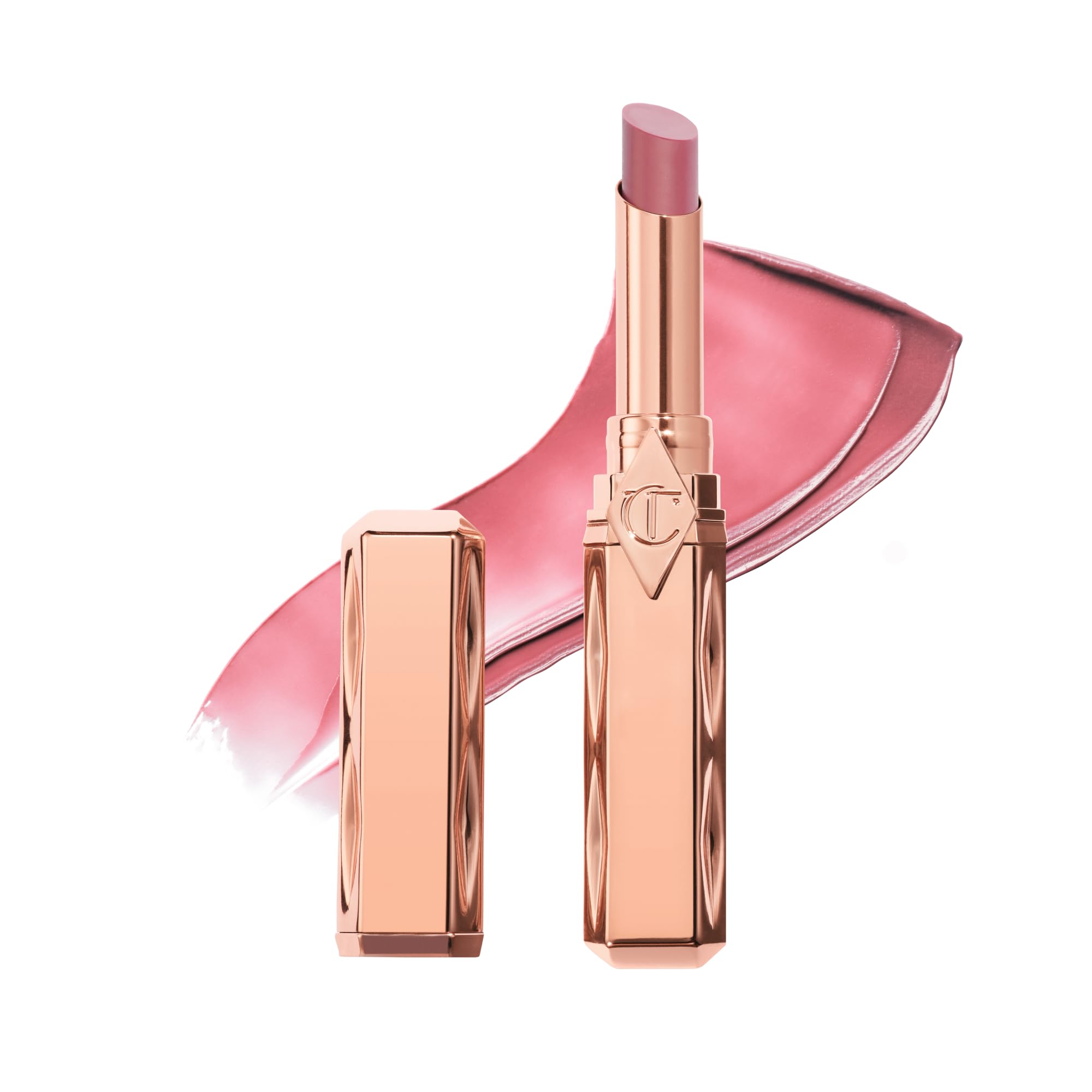 Charlotte Tilbury Pillow Talk Blush Balm Lip Tint - Buildable Sheer Tint