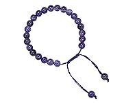 Vista 477 de Amazing Gemstone Yaxaite Bracelet for Women Men's Gifts - Protection Healing Crystal Bracelet - 8mm Gemstone Beaded Adjustable Bracelet Pulseras