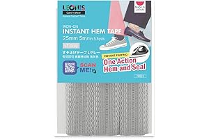 LEONIS Iron-on Instant Hem Tape