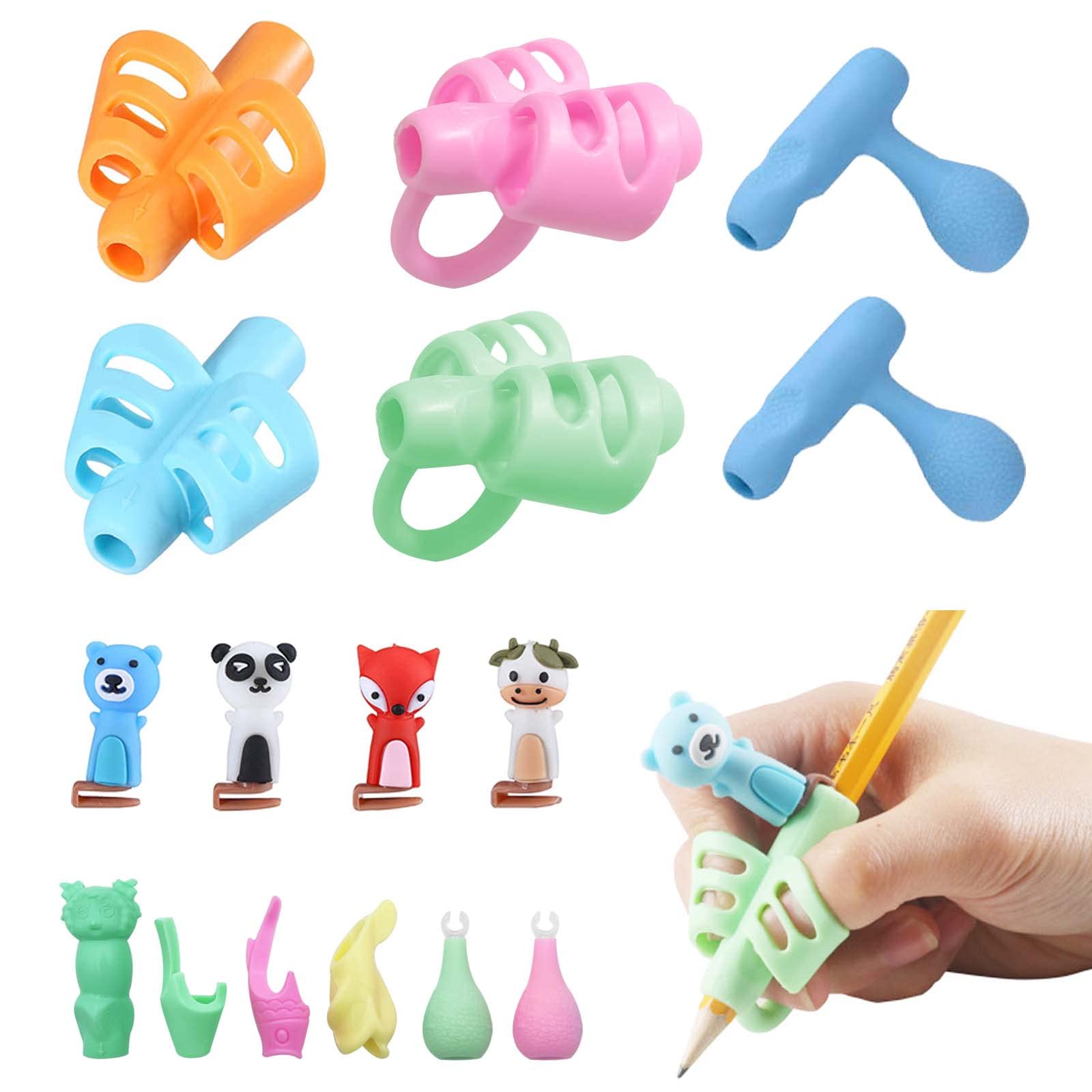 鉛筆持ち方 矯正 鉛筆もちかた 左右手兼用 鉛筆グリップ 面白い勉強セット Amazon.co.jp: ADOFUN 鉛筆持ち方 矯正 鉛筆もちかた 左右手兼用