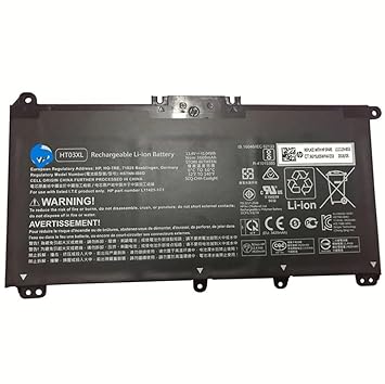 VinTej HT03XL Laptop Battery Compatible for HP Pavilion HSTNN-15-da0053wm, 15-da0002dx, 14m-dh1003dx, 15-da0012dx, DB8R, DB8S, IB80, IB8O, LB8L, LB8M, HT03XL VinTej02