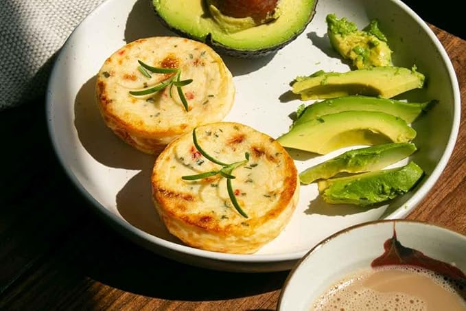 Artisan Kitchens Egg Bites Vegetable and Three Cheese Egg White Bite 2.3 ounces (Pack of 140)