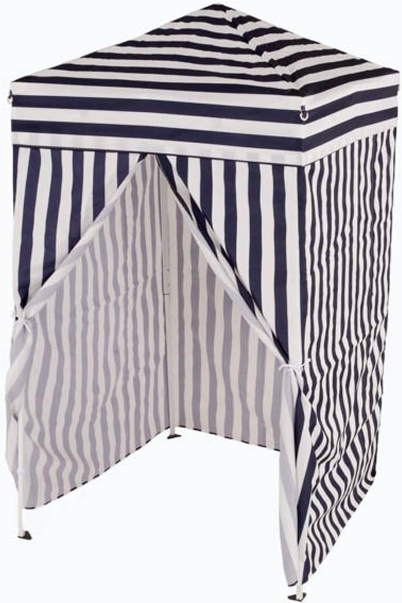 Impact Canopy 4' x 4' Portable Dressing Room, Pop Up Portable Changing Room, Navy Blue / White Navy Blue / White Dressing Room