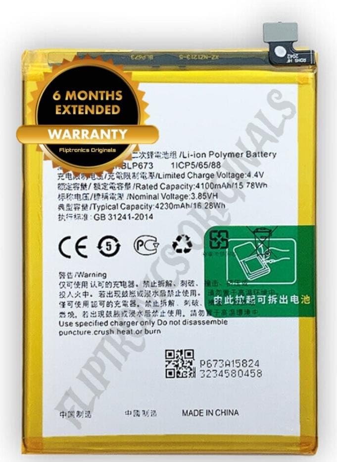 Image of BLP673 Battery for Oppo A7 / A5 / A5s / A3S / 2 / C1 / Battery with 6 Month Warranty**** (U142)