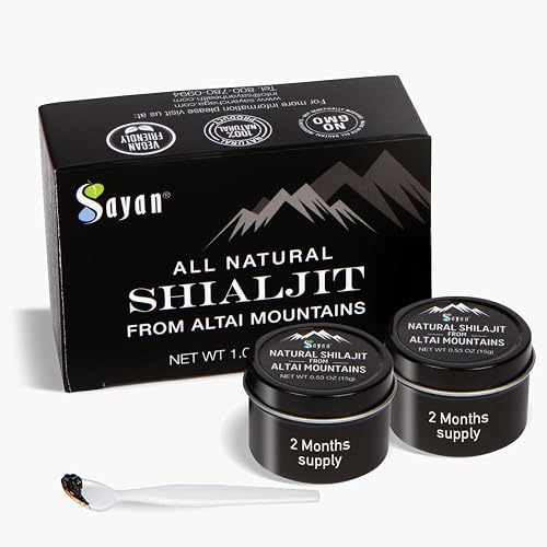Sayan Pure Authentic Altai Shilajit Resin