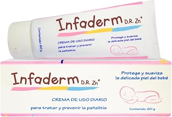 Infaderm Baby Nappy Rash Cream Quick Relief Gentle Protection 60g