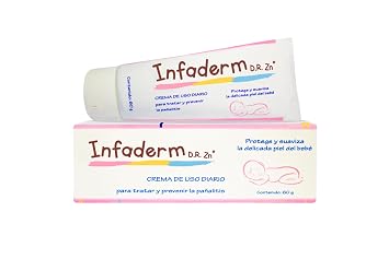 Infaderm Diaper Rash Cream for Baby Fast Relief, Gentle Protection, 60g