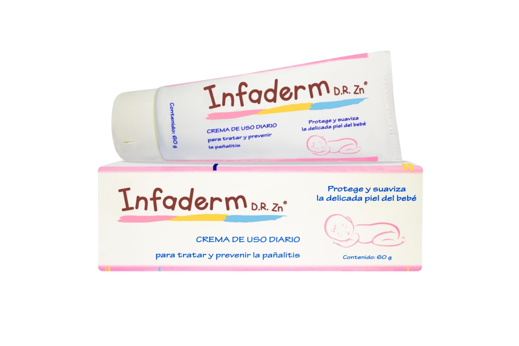 Infaderm Diaper Rash Cream for Baby – Fast Relief, Gentle Protection, 60g