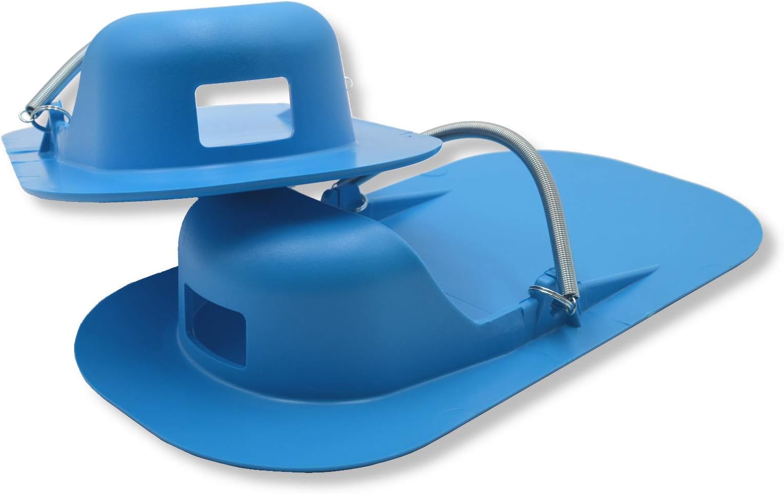 DEWEPRO 1 Pair Tile Shoes, Smooth, Screed, Blue, One Size