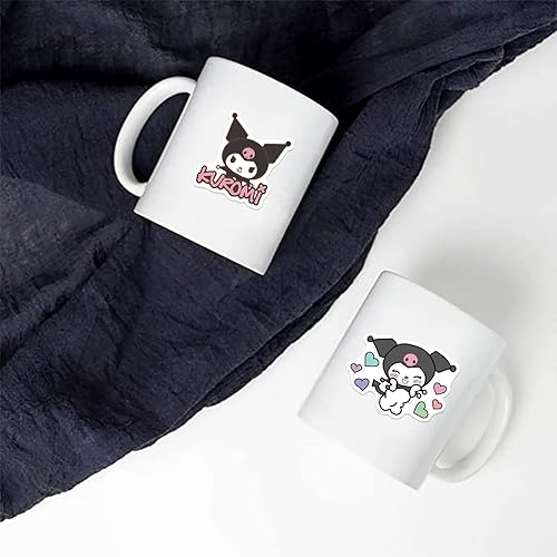 Miniatura 3 de 100 calcomanías de My Cute Kuromi, lindas calcomanías Kawaii para niños, adolescentes y adultos, calcomanías de vinilo impermeables, calcomanías de