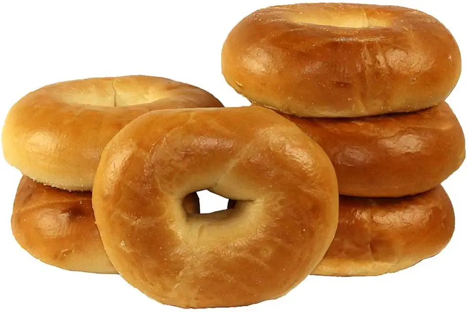 Just Bagels Plain Bagel, 4 Ounce -- 48 per case.