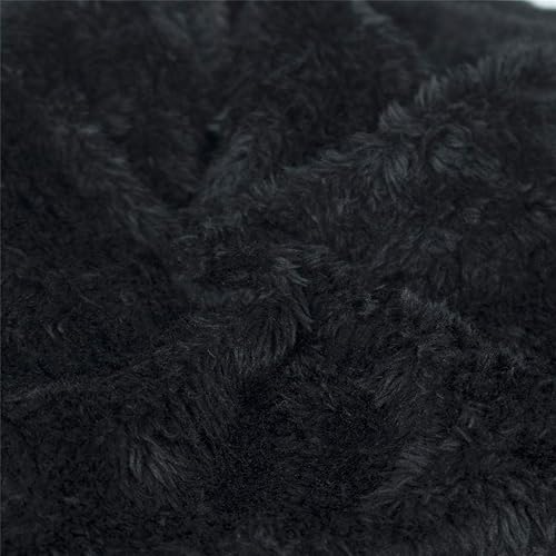 Miniatura 5 de Gorro térmico de invierno para hombre y mujer, unisex, cálido, suave, gorro de punto de gran tamaño con forro polar grueso, sombrero holgado para