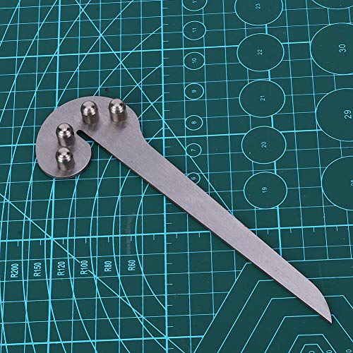 Center Finder Gauge, Multifunction Portable Wookworking Center Gauge, for Angle Marking Metal Machining - Thumbnail 7