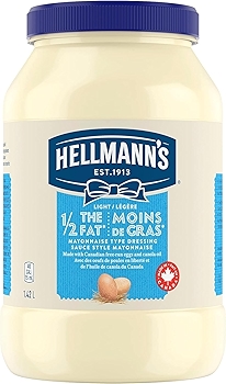 亨曼轻型蛋黄酱 - 薯条、汉堡及沙拉调料 1.42L