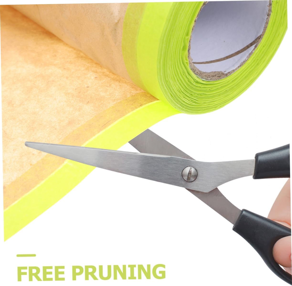 NUOBESTY 4 Rolls Automotive Paint Masking Film Paper for Cutting Templates