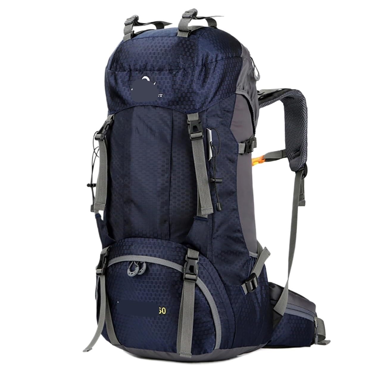 Plecak Turystyczny Plecak Trekkingowy 60L Plecak Turystyczny Plecak Turystyczny Dla Mężczyzn Wspinaczka Na Świeżym Powietrzu Torba Alpinistyczna(Navy)