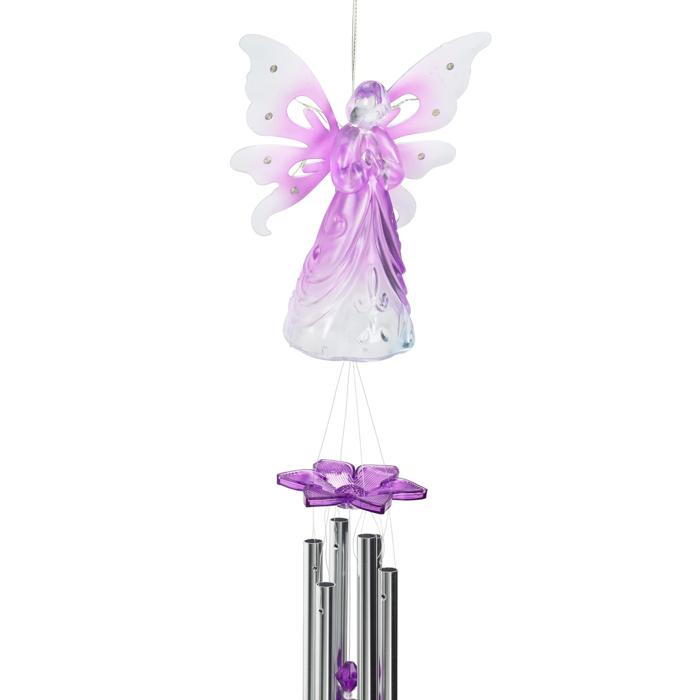 Amazon.co.jp: Purple Angel Wind Chimes – 信仰にインスパイアされた