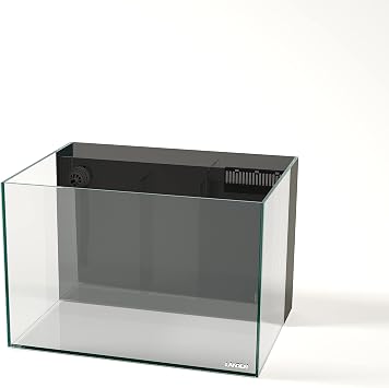 LANDEN EzFlux 60 Rimless 26 Gallon Rear Filtration Tank, Pump Included