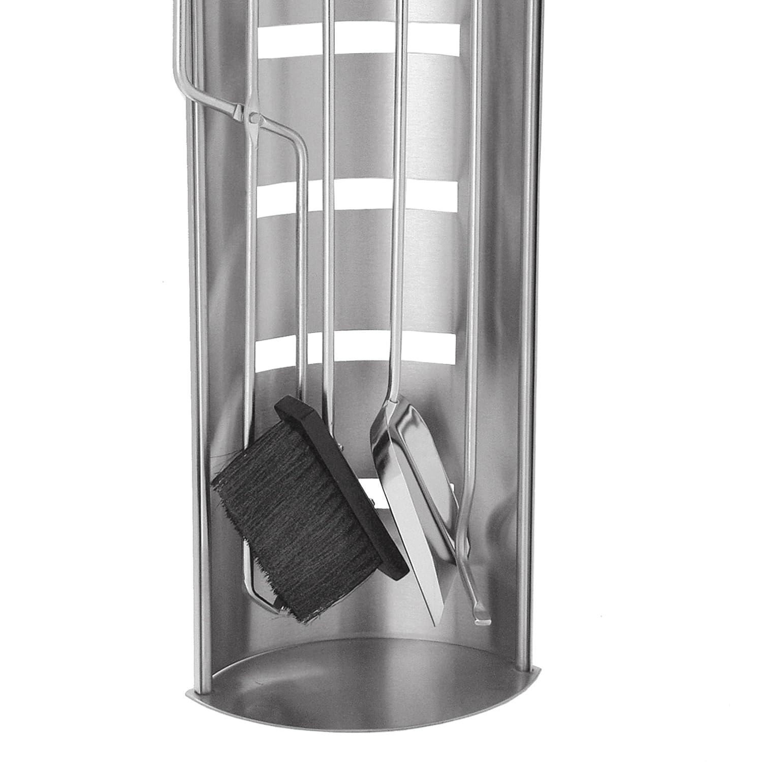 raik 21.02.739.2 Kaminbesteck, 4-teilig, Edelstahl, 68cm