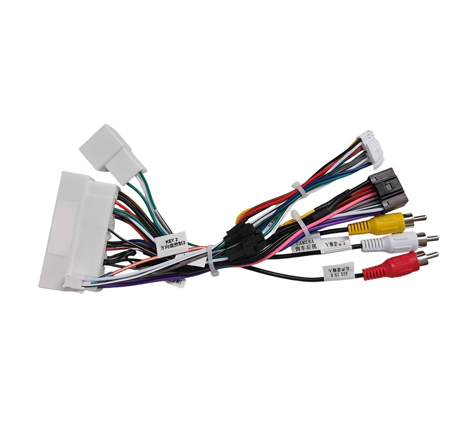 Adattatore for cavo di alimentazione for lettore DVD audio for auto a 16 pin con scatola compatibile con cablaggio stereo Hyundai Encino IX35 KIA K3 K5(Cable Canbus)