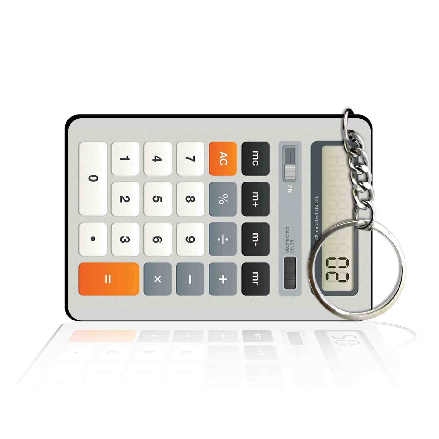 Printed Wooden Rectangle Keyring Keychain for Bag Wallet Purse 002-image-18