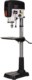 JET JDP-20S 20-Inch Smart Drill Press: 1.5 HP Brushless Motor, Touchscreen, Variable 150-3000 RPM, Precision Woodworking