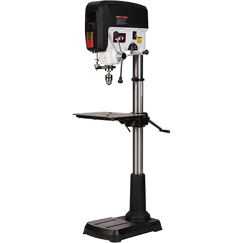 JET 20-Inch Smart Drill Press, Variable Speed, 1.5 HP, 115/230V 1Ph (JDP-20S)