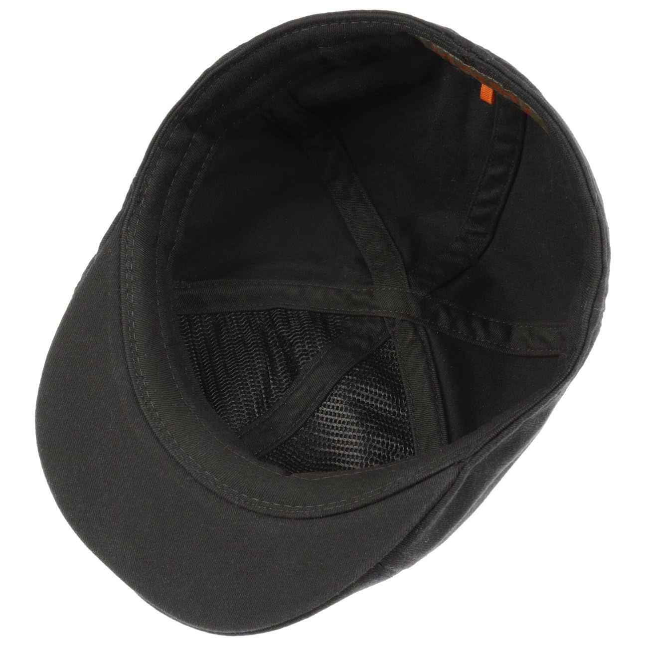 Stetson Casquette Texas Anti-UV Femme/Homme - Gavroche en Coton de Soleil avec Visiere Ete Printemps-ete - L (58-59 cm) Noir