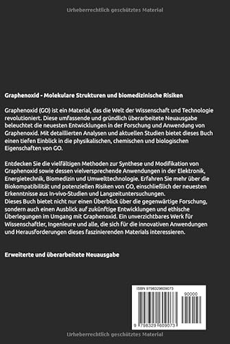 Graphenoxid: Molekulare Strukturen und biomedizinische Risiken (German Edition)