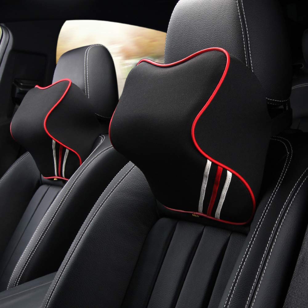 Reposacabezas del Coche de Czz Cuatro Estaciones, Amortiguador del Amortiguador de la Parte Posterior de la Cintura del Coche