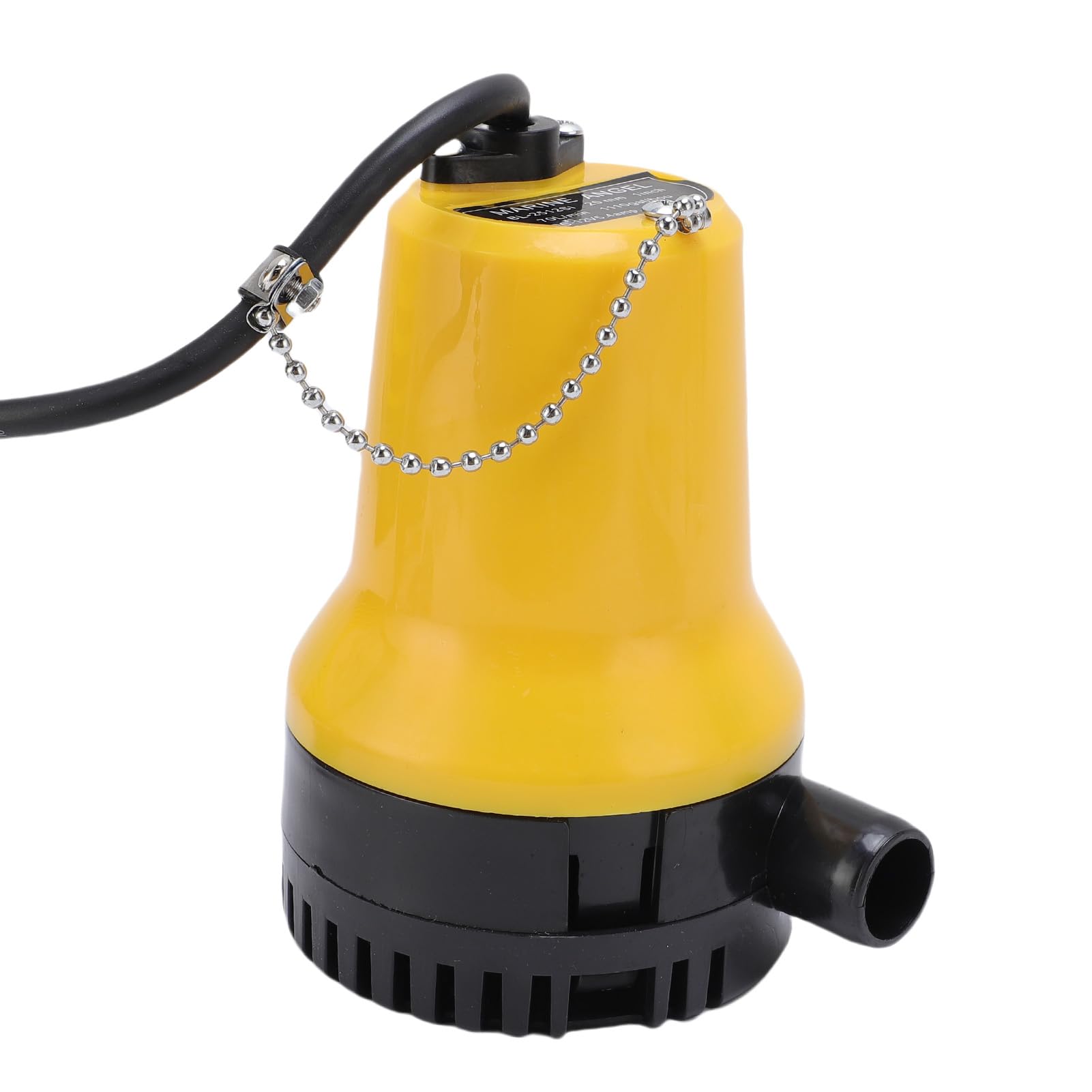 Boat Bilge Water Pumps, 12V 1110GPH Automatic Bilge Pump Efficient Portable Transfer Pump 45W Submersible Water Pumps for Ponds, Pools, Spas Silent, Boat Caravan RV Submersible