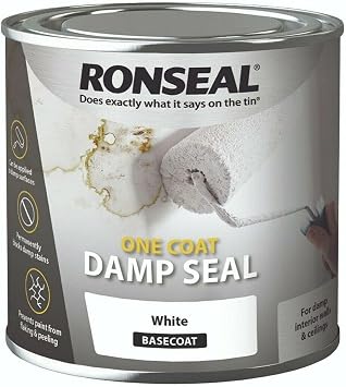 Ronseal OCDSW25L 2.5 Litre One Coat Damp Seal - White