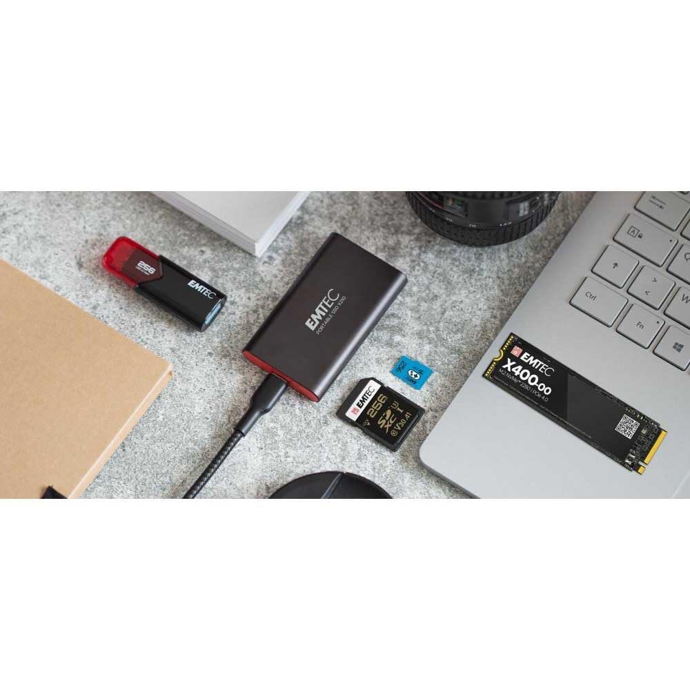 Emtec X210 Elite 2TB External Solid State Drive - Backward - View #7