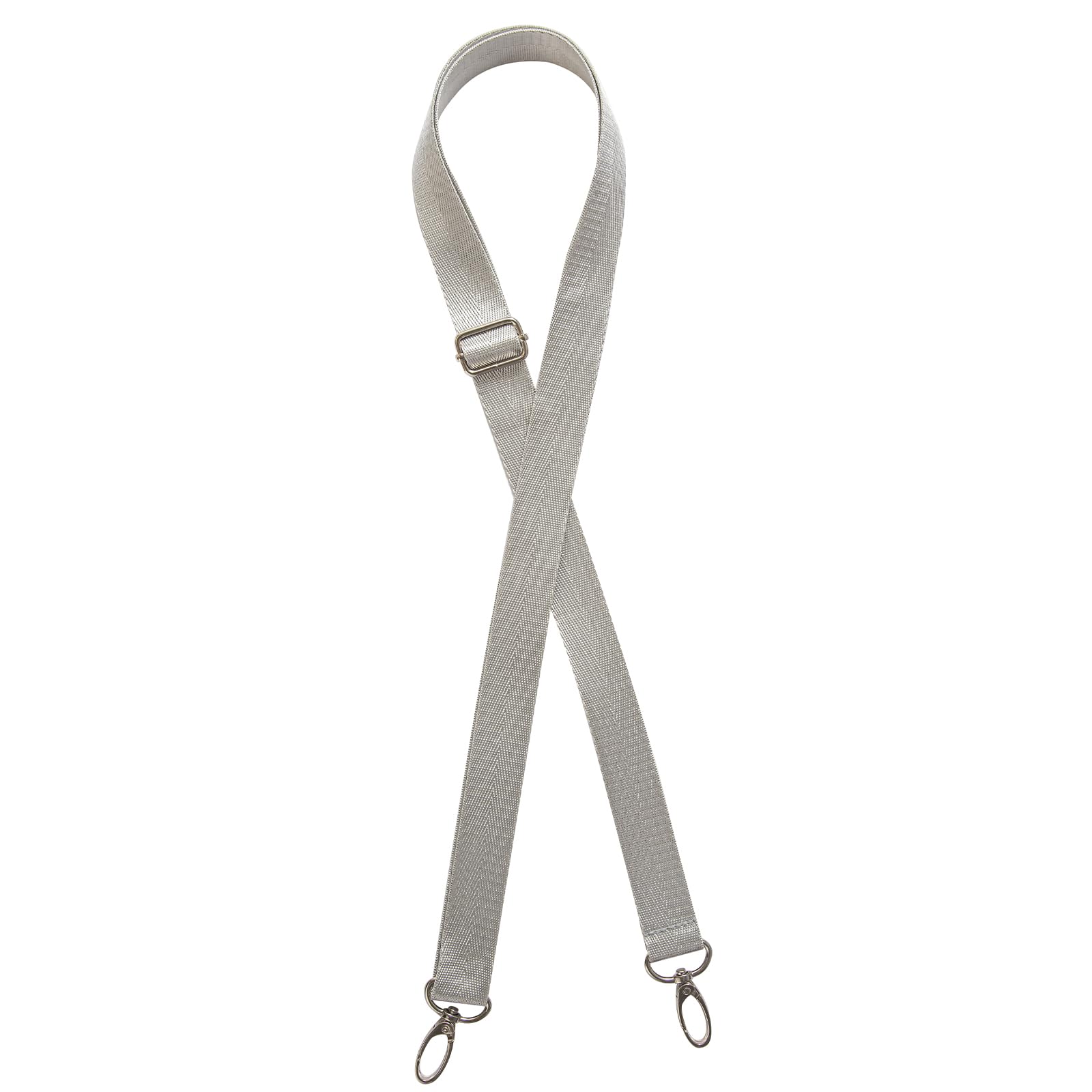 Incontesta Adjustable Replacement Shoulder Strap, 59" Long Nylon Strap with Metal Swivel Hooks 1" Wide